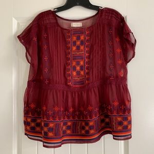 Altar’d State Embroidered Shirt